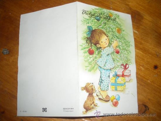 Postales: FELICITACION DE NAVIDAD, POSTAL NAVIDE&Ntilde;A. - Foto 1