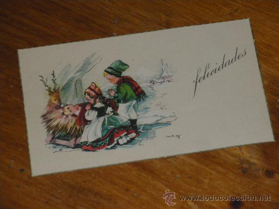 Postales: FELICITACION DE NAVIDAD, POSTAL NAVIDE&Ntilde;A. - Foto 1