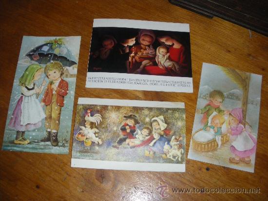 Postais: 4 FELICITACIONES DE NAVIDAD, POSTAL NAVIDE&Ntilde;A.