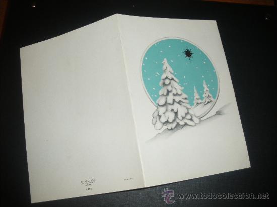 Postais: FELICITACION DE NAVIDAD, POSTAL NAVIDE&Ntilde;A. AGENCY TORREM, BENALMADENA COSTA.