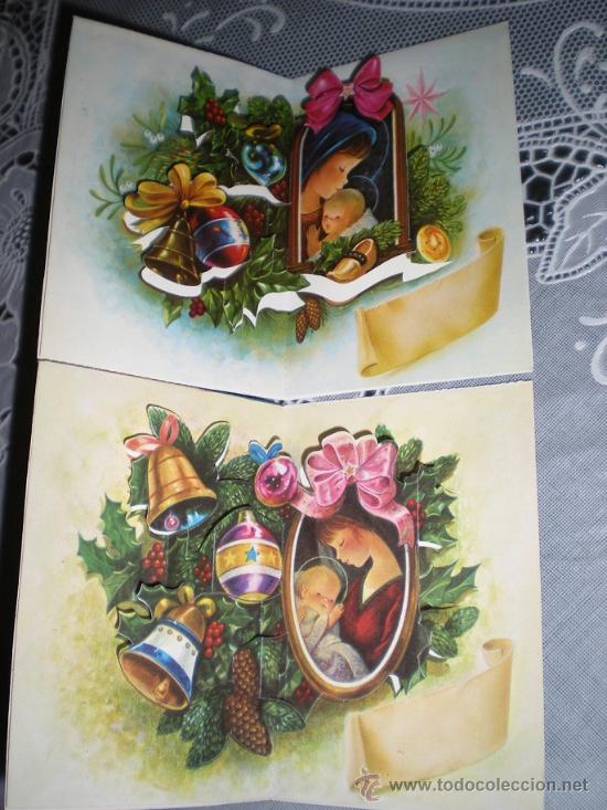 Postcards: 0977P - SERIE DE 4 PRECIOSAS POSTALES TROQUELADAS COLEC. PERLA 3144 - A,B,C,D - ILUSTRA BARBA-12X8CM