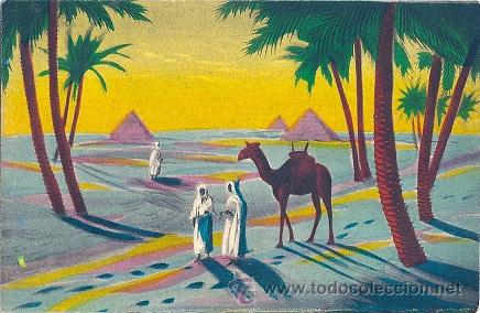 Postales: 2096A -LA MISTERIOSA RUTA DE LOS REYES MAGOS ATRAVESANDO EGIPTO ANTIGUA EDICIONES M.G.A. N&ordm; 943