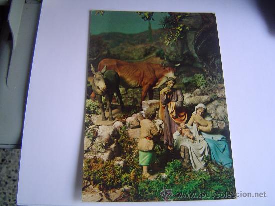 Postales: Bonita postal Nacimiento de Navidad.. - Foto 1