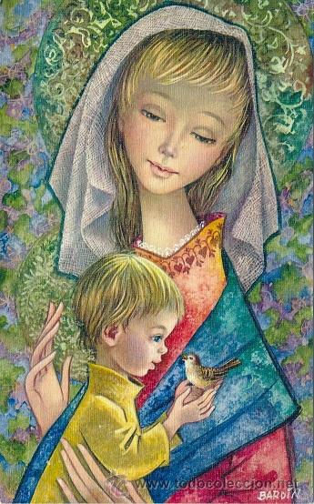 Cartoline: 6064R - EDICIONES SUBI F-272-3 - MIDE 17,5 X 11 CM APROX - ILUSTRA BARDIN - DATA 1968