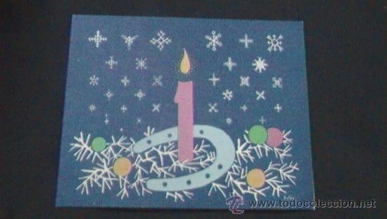 Cartoline: POSTAL NAVIDAD Est&aacute; Escrita A&Ntilde;O 1960 Dibujante ESTER