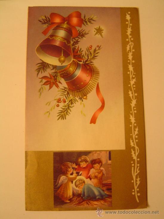 Postales: Postal de Navidad.En diorama - Foto 1