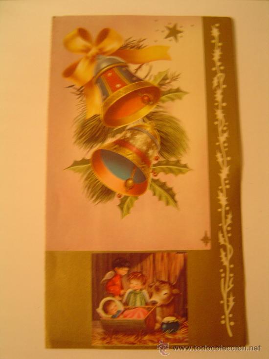 Postales: Postal de Navidad.En diorama - Foto 1