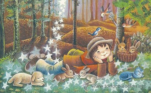Postales: 9378A- EDICIONES VIKINGO N&ordm;3254.4 - PRECIOSA POSTAL NAVIDE&Ntilde;A - DIPTICA 16X10,3 CM