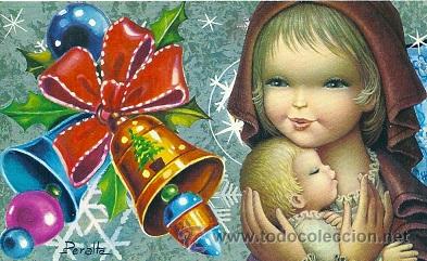 Postais: 0862A - PRECIOSA POSTAL EDICIONES C.Y.Z - SERIE 242.26.A.-ILUSTRA PERALTA- 12,5 X 8CM
