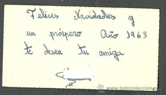 Postales: 0611A &ndash; PRECIOSA POSTAL - 8x4.5 CM - DATA 1963. - Foto 2
