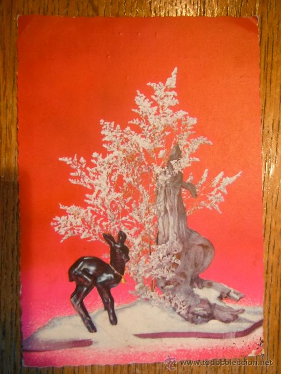 Postales: Felicitacion Navidad. 1956 - Foto 1