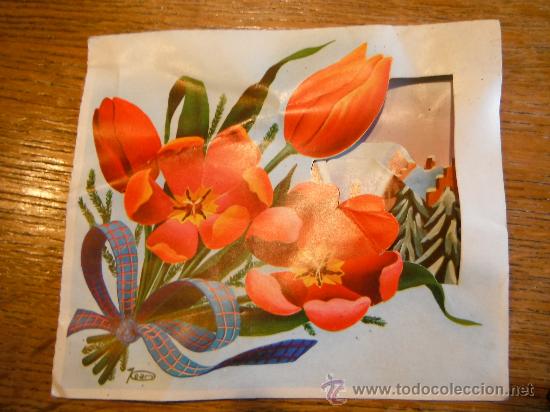 Postales: Felicitacion Navidad. Troquelada. 3D. 1969 - Foto 2