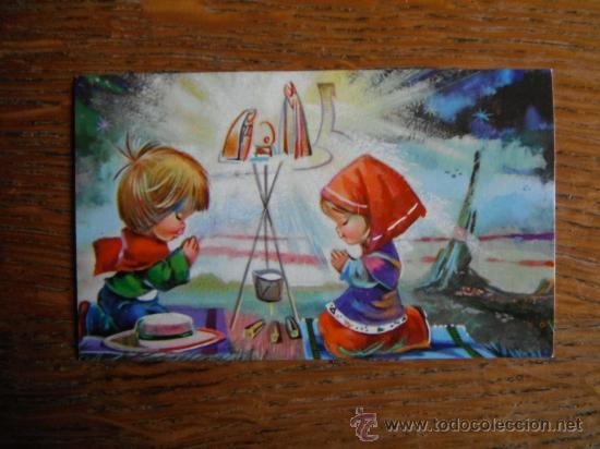 Postkarten: Postal Felicitacion Navidad 1970