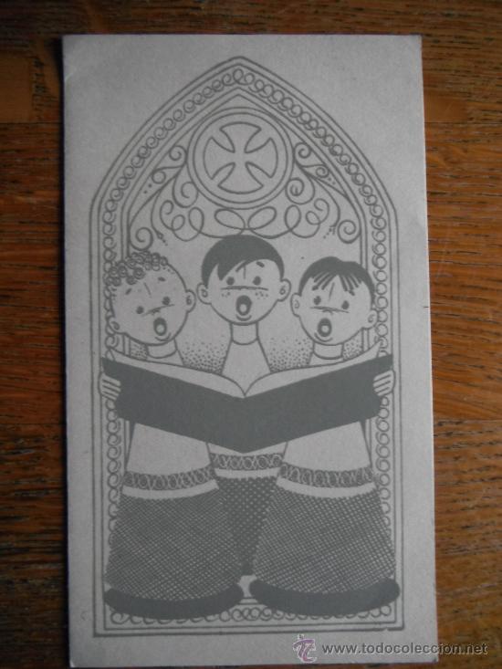 Postkarten: Postal Felicitacion Navidad 1954