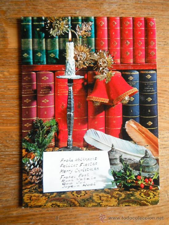 Postkarten: Postal Felicitacion Navidad Comercial Punto Industrial Alhaurin de la Torre
