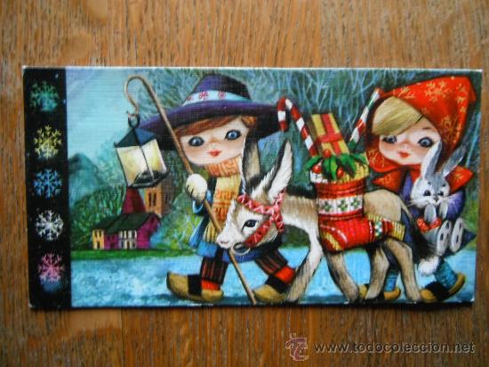 Postkarten: Postal Felicitacion Navidad 1968