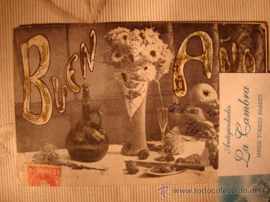 Postais: EXCELENTE TARJETA POSTAL ORIGINAL DE P.P.S.XX, ALICANTE, A&Ntilde;O 1910/15 CON SELLO