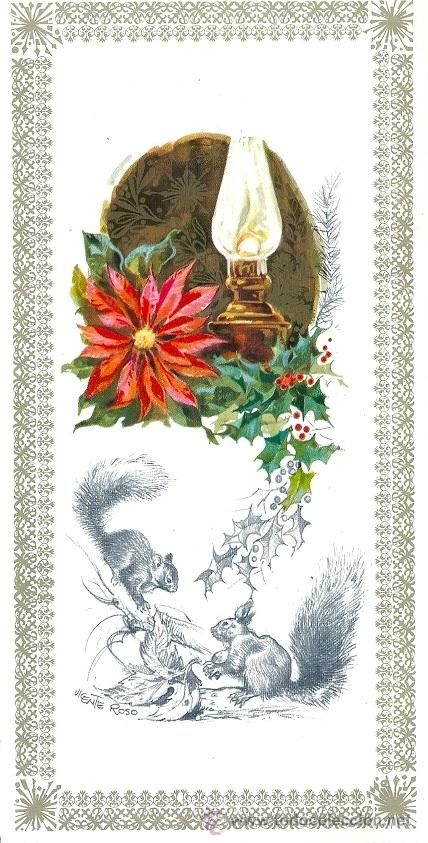 Postales: 0782E - EDICIONES ANCORA ZAFIRO SERIE 2413.3 - DIPTICA - 11X22 CM - ILUSTRA VICENTE ROSO