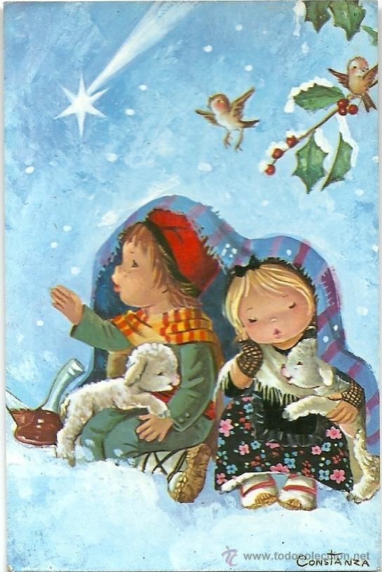 Cartoline: 0798J - EDICIONES CyZ SERIE 590.118.C - 10,2X6,2 CM - ILUSTRA CONSTANZA