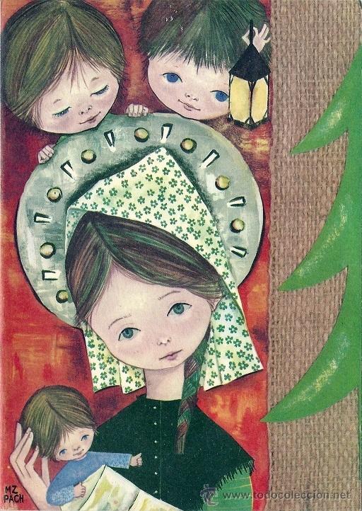 Cartes Postales: 6077X - EDICIONES EUROCROMO SERIE 540.3 - DIPTICA 18,5X13 - DATA 1964 - ILUSTRA MZ PACH