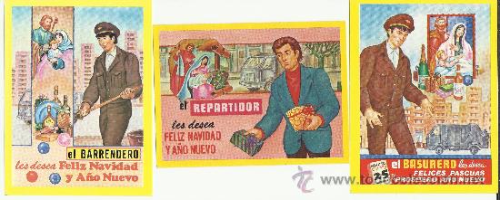 Postales: lote de tarjetas postales felicitacion navidad.- ed. vikingo.- a&ntilde;os sesenta