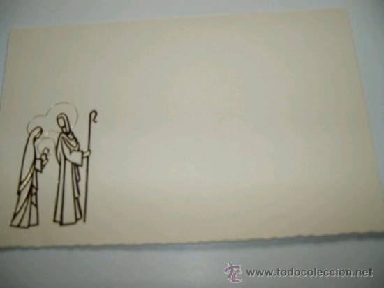 Postales: TARJETA NAVIDAD ESCRITA - Foto 1