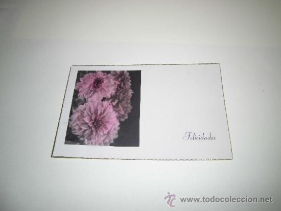 Postkarten: TARJETA NAVIDE&Ntilde;A FLORES