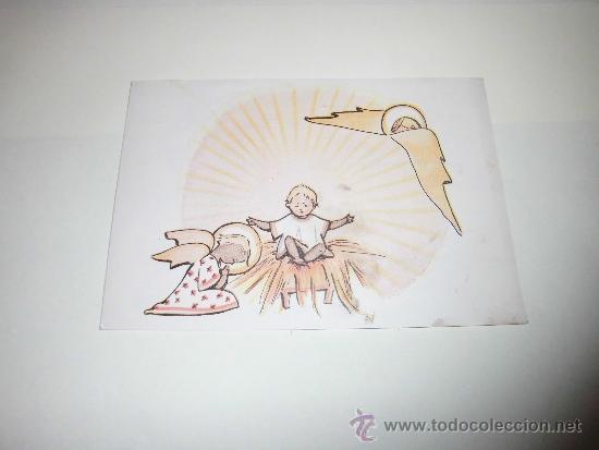 Postcards: TARJETA ANGEL ANTE NI&Ntilde;O