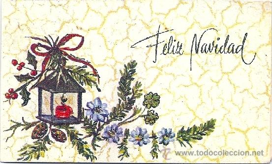 Postais: 2083H - FELIZ NAVIDAD - EDICIONES GOLDEN SERIE Mr 158.1- DIPTICA 10X6 CM