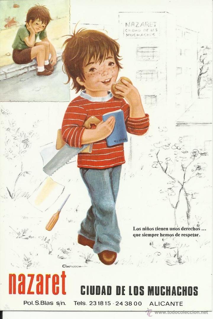 Postkarten: FELICITACION DE NAVIDAD DE NAZARET LA CIUDAD DE LOS MUCHACHOS 1979