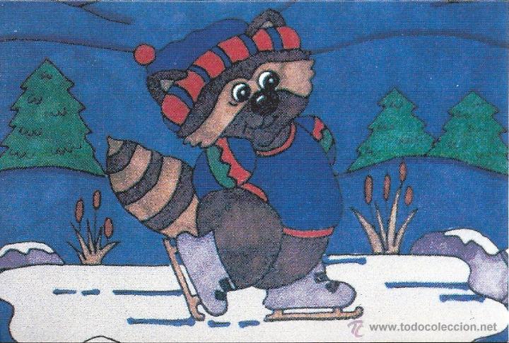 Postales: Lote de mini-tarjetas navide&ntilde;as - Foto 1