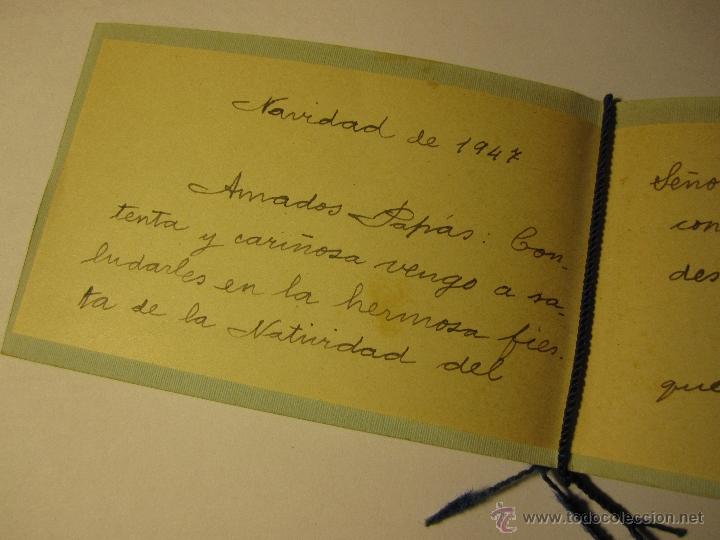 Postales: postal navidad a&ntilde;o 1947 - Foto 2