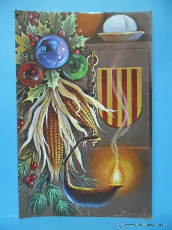 Postales: POSTAL NAVIDAD - ESCRITA - PERALTA - Foto 1