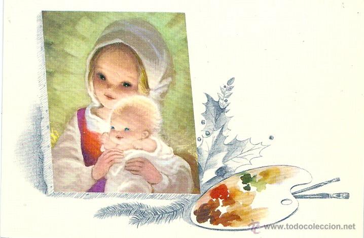 Cartes Postales: 2081L - MARTA RIBAS - EDICIONES SABADELL SERIE BETLEM T. 02.22.022.2 - 13x8,8 CM - NUEVA