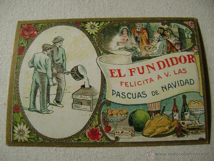 Postais: POSTAL DE NAVIDAD,EL FUNDIDOR.38010