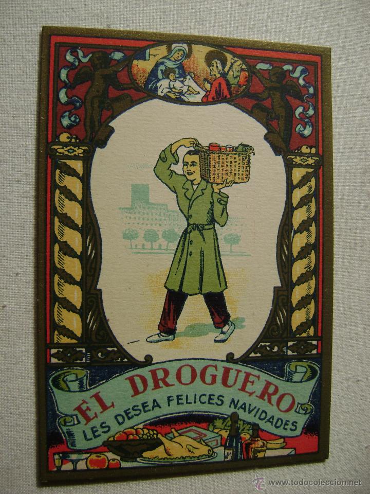 Postkarten: POSTAL DE NAVIDAD.EL DROGUERO.38015