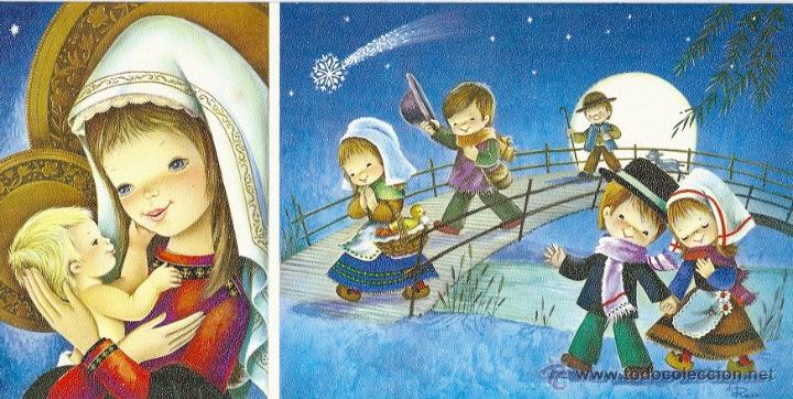 Cartes Postales: 2010S - EDICIONES CYZ SERIE 3434.4.D - DIPTICA 22,4X11 CM- ILUSTRA DI ROSA