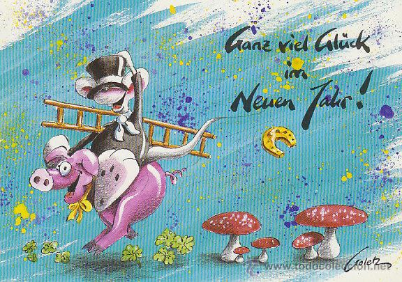 Postales: felicitacion de Navidad alemana - Foto 1