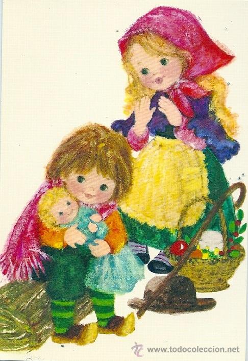 Postkarten: 0620D - EDICIONES SABADELL SERIE BETLEM 02.02.145.2- DIPTICA 13X9 CM - ILUSTRA RAY
