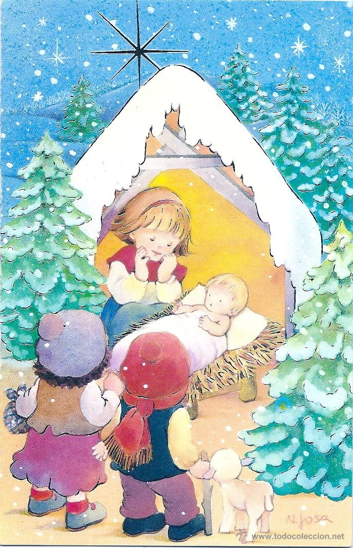 Postales: 0778N - EDICIONES VIKINGO N&ordm; 5486 - DIPTICA 13,5X8,8 CM - ILUSTRA N. JOSA