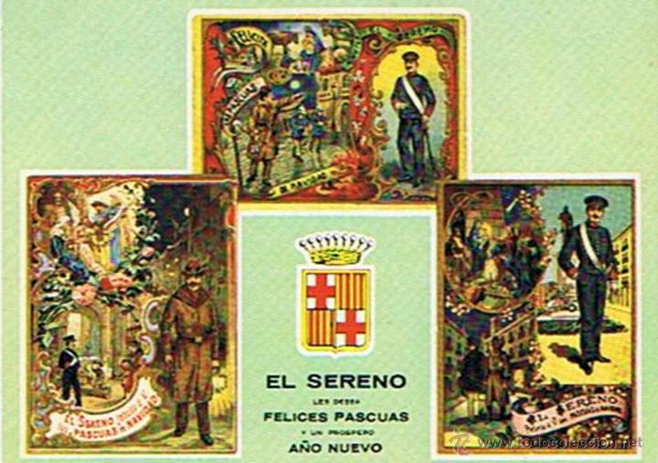 Postales: FELICITACI&Oacute;N EL SERENO - Foto 1
