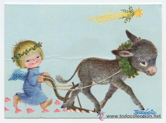 Postales: POSTAL DE NAVIDAD - FERR&Aacute;NDIZ (ESCRITA) - Foto 1