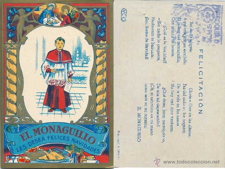 Postcards: 2005V -EL MONAGUILLO-FELICITACION-VCO 12,5 X8,5 CM GOMIFERO PARROQUIA SAN PEDRO DE LAS PULGAS