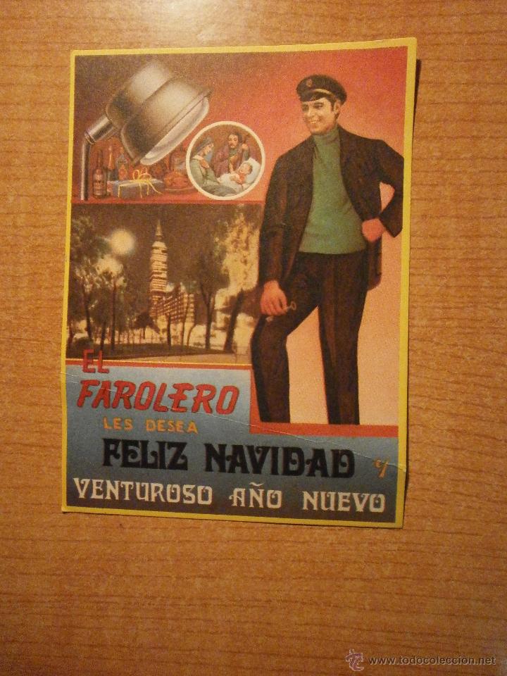 Postais: FELICITACIO EL FAROLERO FELIZ NAVIDAD Y VENTUROSO A&Ntilde;O NUEVO