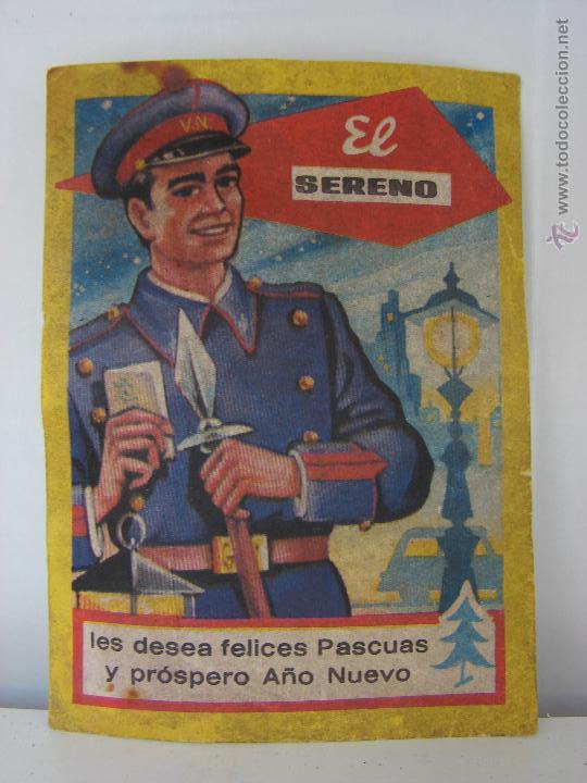 Postales: FELICITACION NAVIDAD - EL SERENO - Foto 1