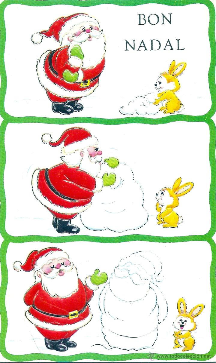 Postais: 2051P - EDICIONES GOLDEN N&ordm; 431- SIMP&Aacute;TICOS SANTAS- EN RELIVE- DIPTICA 16,5X10,5 CM