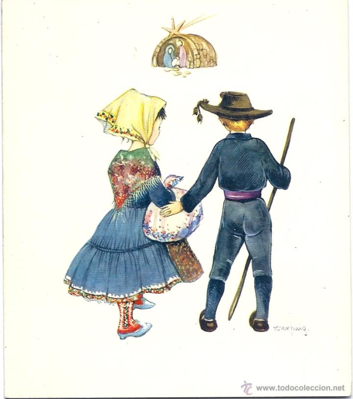 Cartoline: 8912- ROSER PUIG -EDICIONES SABADELL SERIE BETICA N&ordm;2- DIPTICA 12X10,5 CM