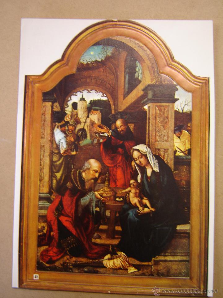 Postales: Postal de Navidad - Retablo - Foto 1