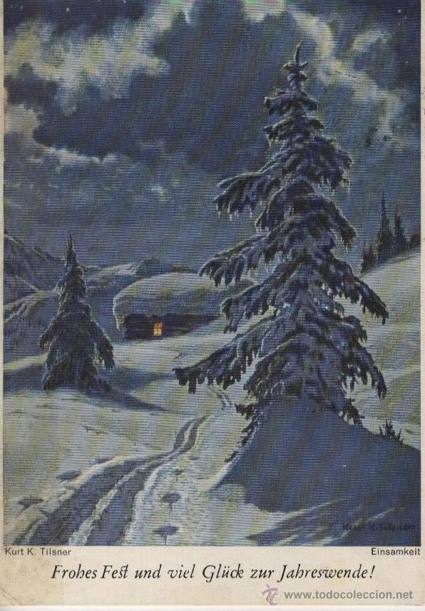 Postales: Postal : dibujo de Kurt K. Tilsner