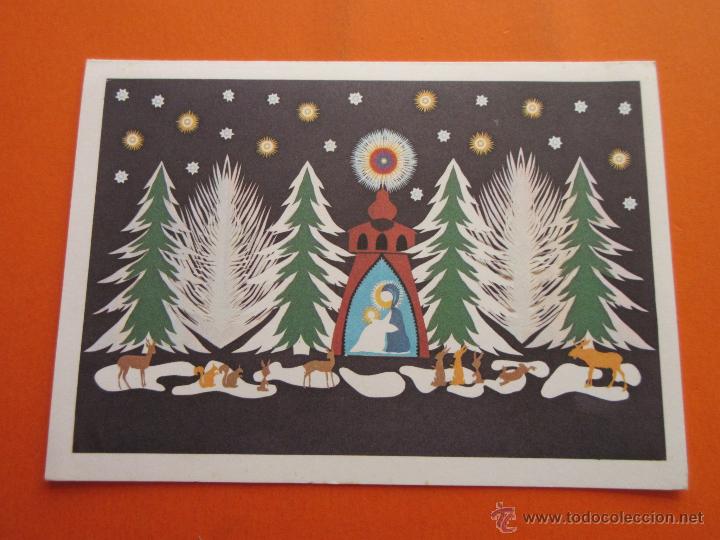 Postales: POSTAL - NAVIDAD - UNICEF - ESCRITA SE ABRE - Foto 1